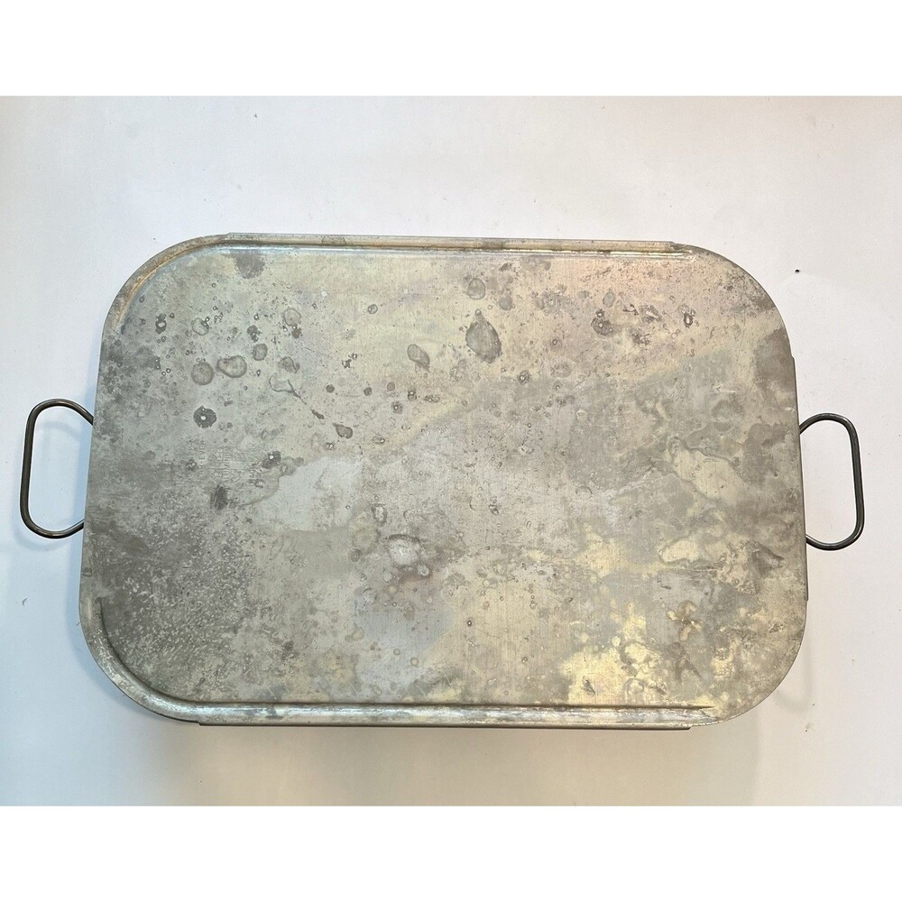 VTG Wear Ever 13”x9”x 2 1/4” #2612 Aluminum Baking Pan w/Lid #2612 1/2 + Handles